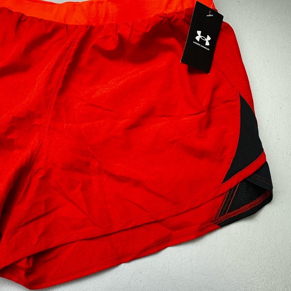 COPY - Under Armour Women’s Running Gym Shorts Activewear Red XL NWT Fly By 2.0 - Picture 2 of 10